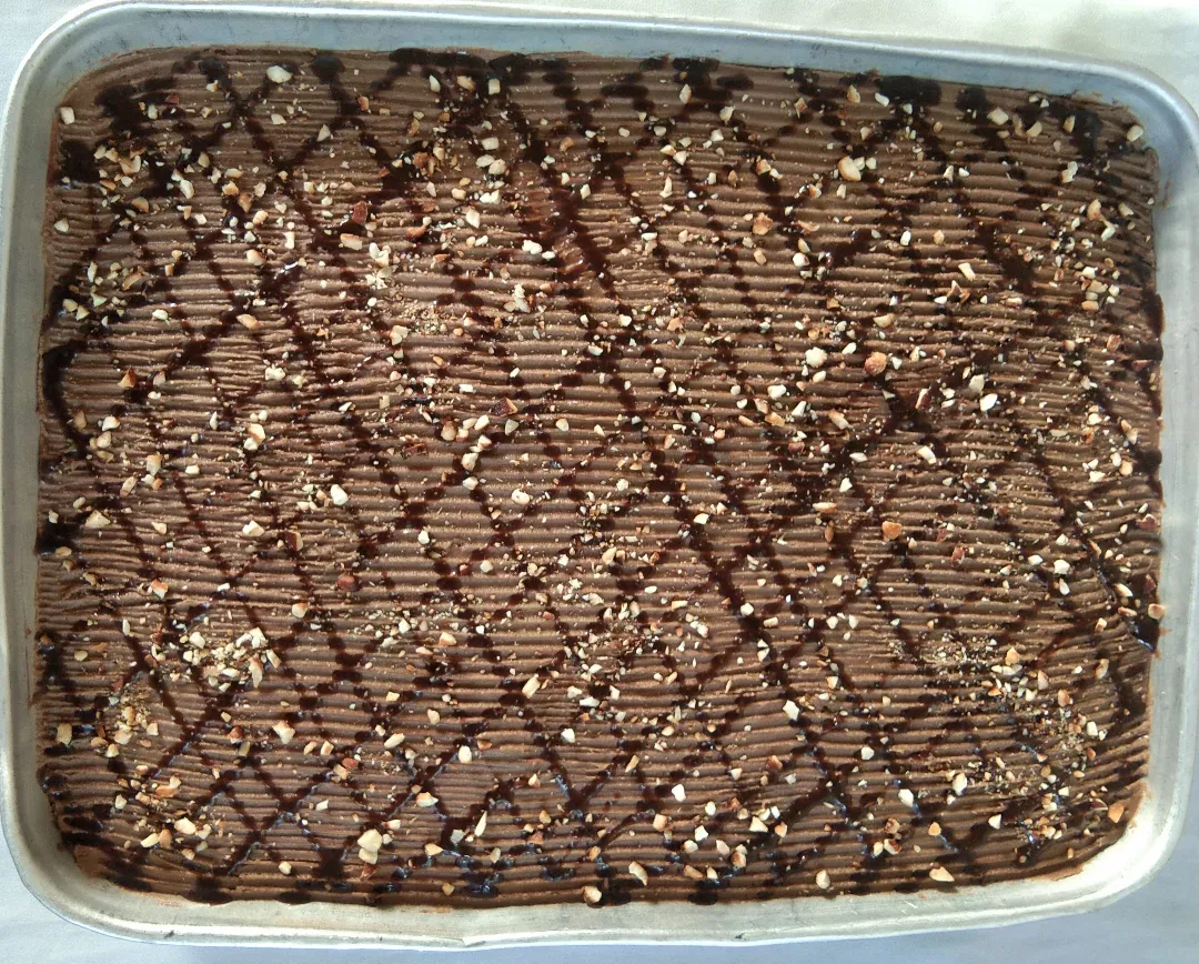 Checkered Chocolate Cake 
